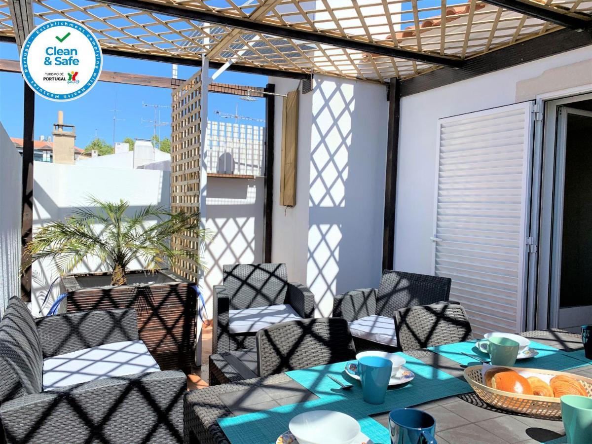 Duplex Apartment With Terrace In Cascais Downtown Ngoại thất bức ảnh